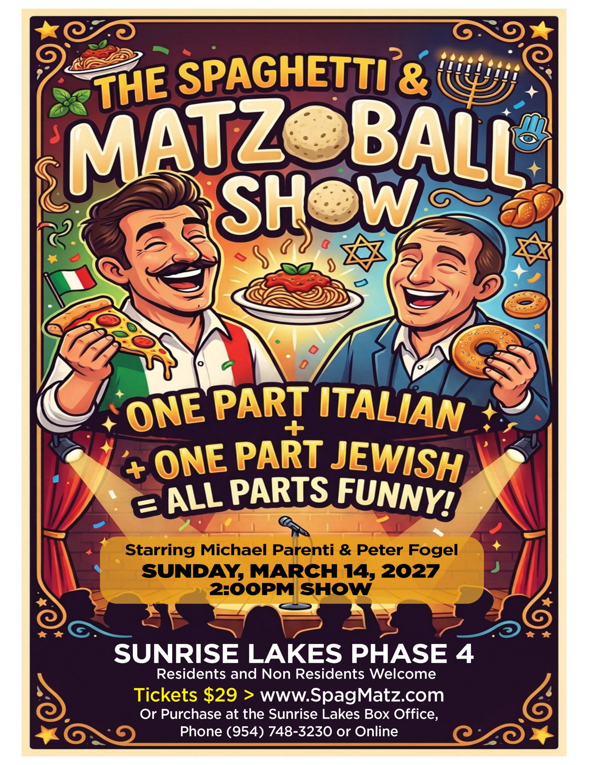 Matzoh Ball Show Sunrise